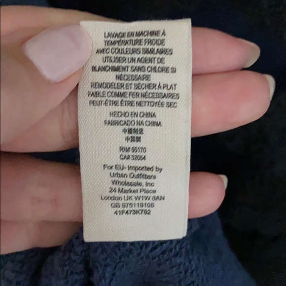 Free People Victoria Lace Crochet Back Sweatshirt - Picture 7 of 7